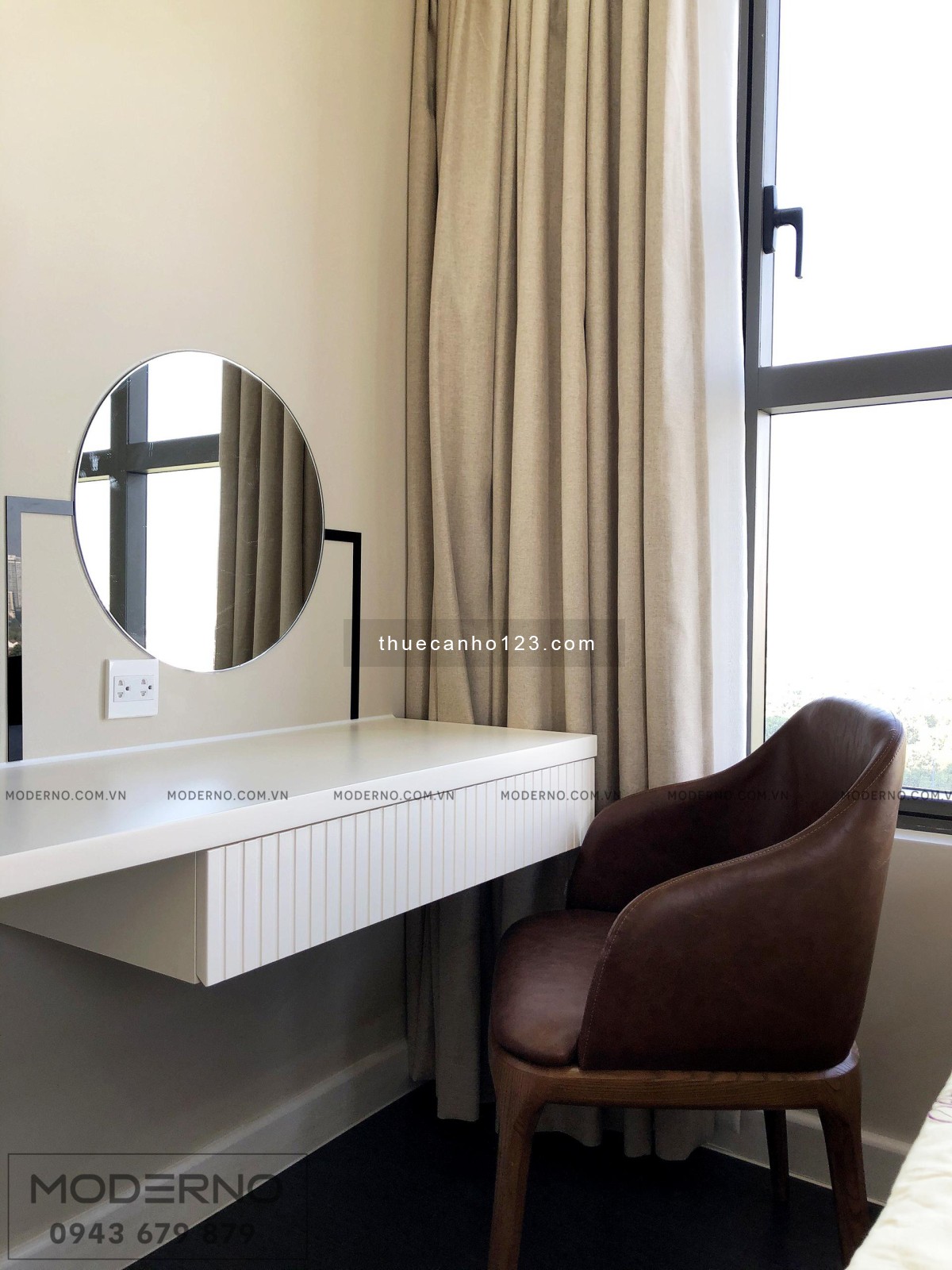 Cho thuê 3PN nhà đẹp The Sun Avenue chỉ 21tr/tháng