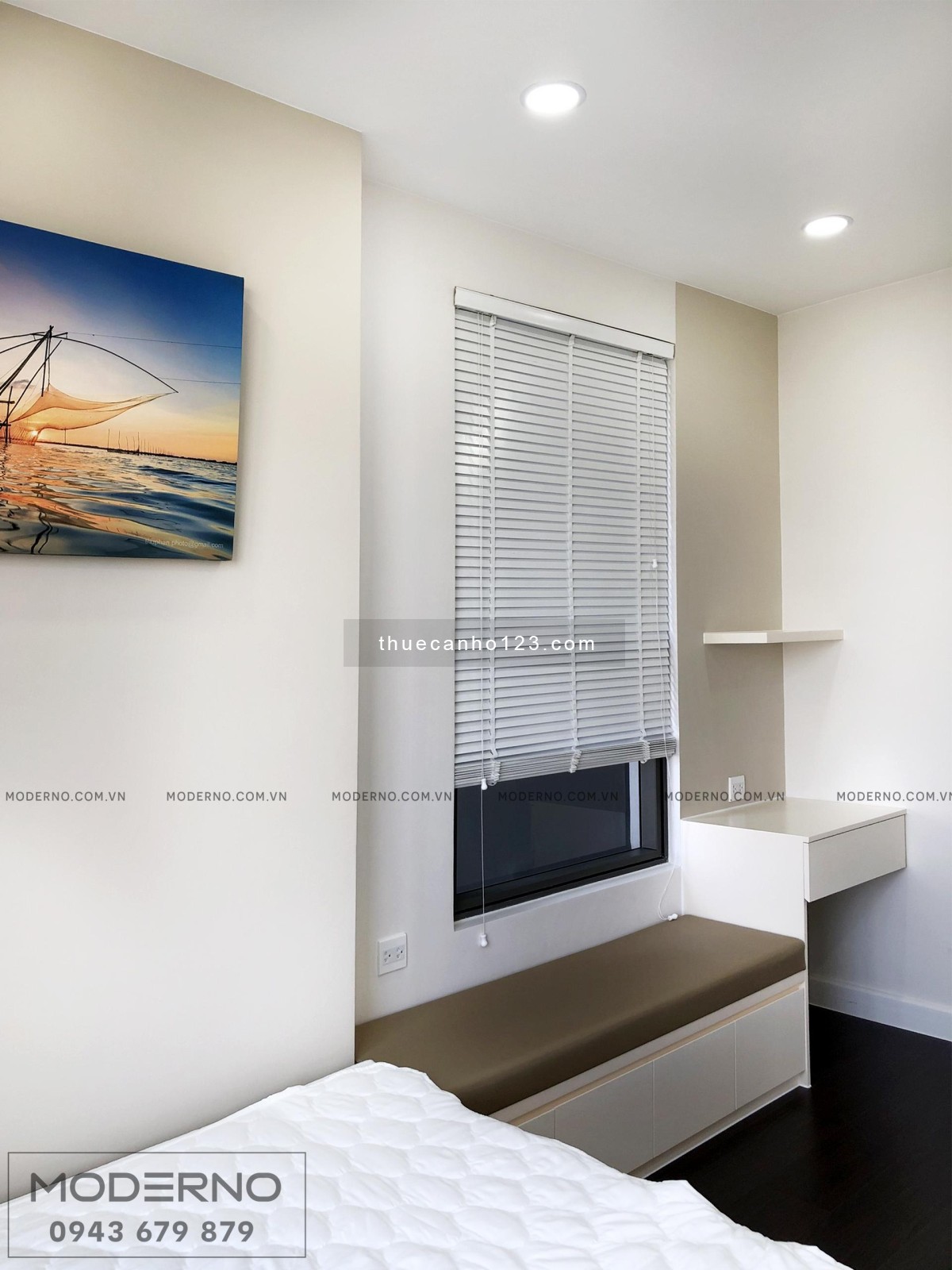 Cho thuê 3PN nhà đẹp The Sun Avenue chỉ 21tr/tháng