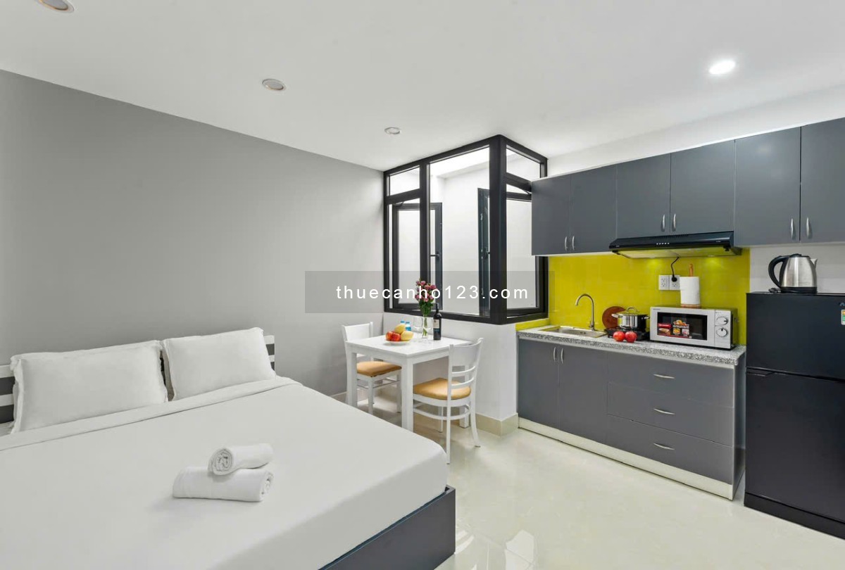 Studio mặt tiền Nguyễn Gia Trí – Full nội thất mới 100% – Giá chốt chỉ 7.8 triệu