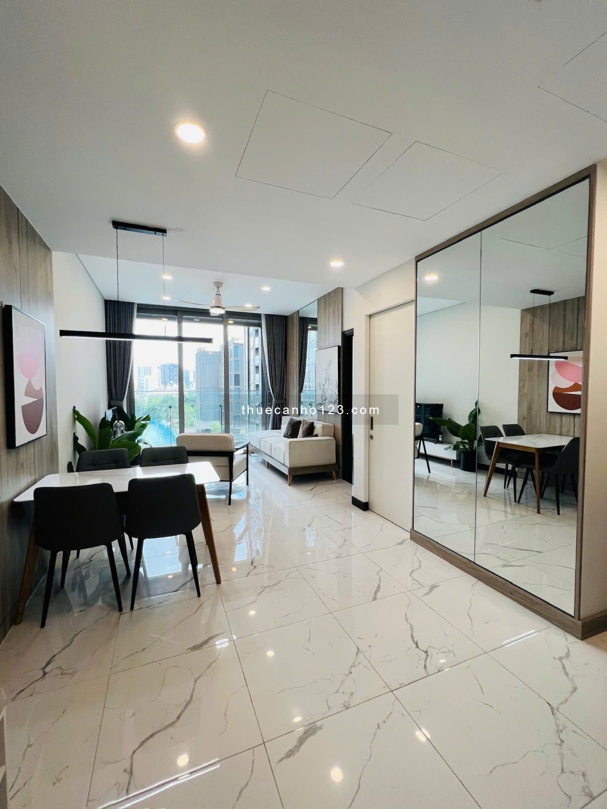 Cập nhật cho thuê căn hộ 1 phòng ngủ giá cực tốt tại Empire City!