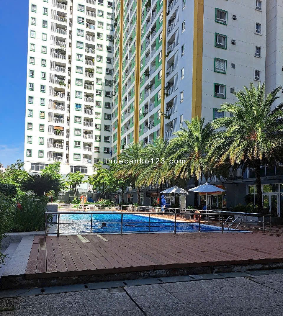 Chung cư Melody, 16 Âu Cơ, Tân Phú: 75m2, 2p ngủ, 2wc, full nội thất, 11tr/tháng