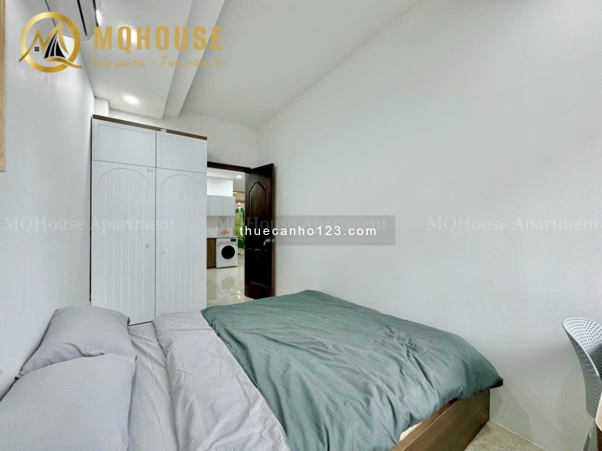 Cho Thuê Căn Hộ 2 Phòng Ngủ Ban Công, Full Nội Thất - Gần Sân Bay, CV Hoàng Văn Thụ