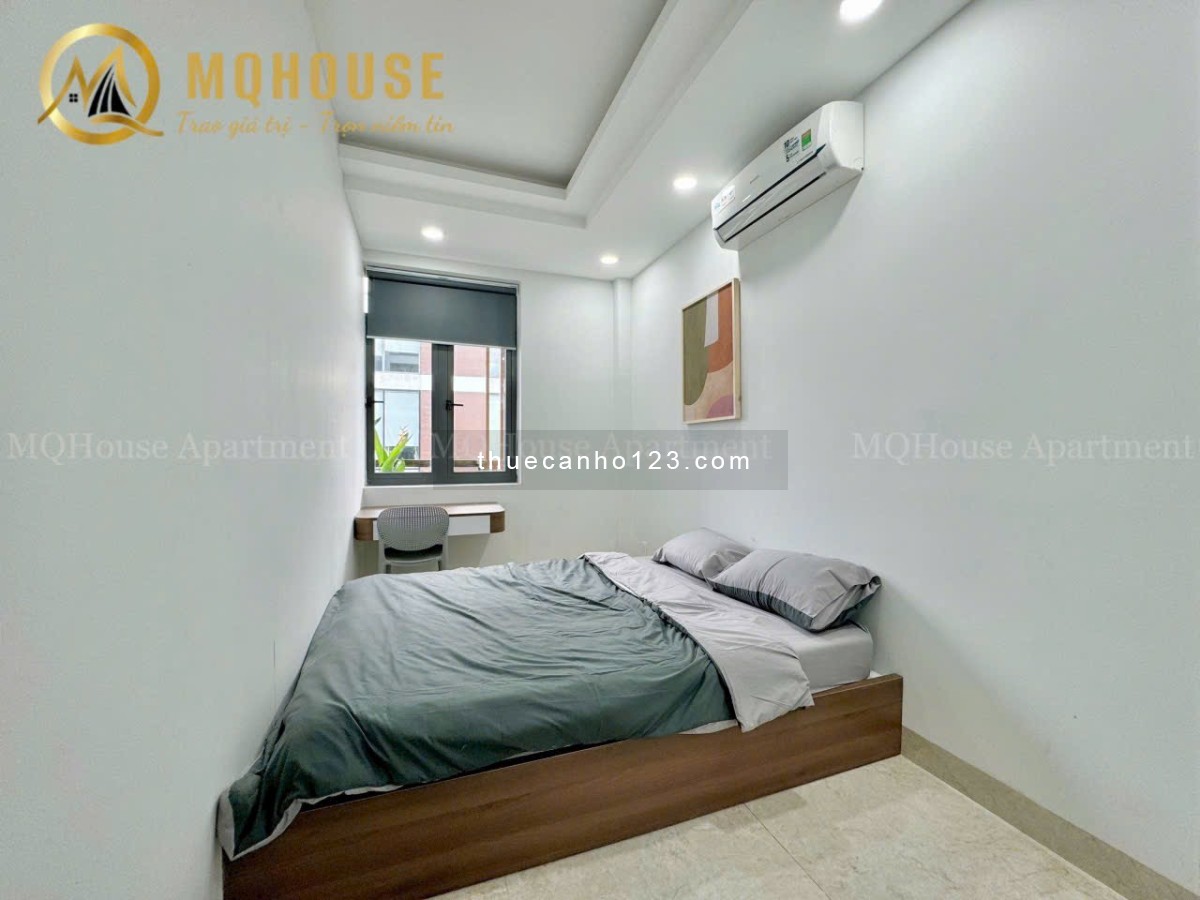 Cho Thuê Căn Hộ 2 Phòng Ngủ Ban Công, Full Nội Thất - Gần Sân Bay, CV Hoàng Văn Thụ