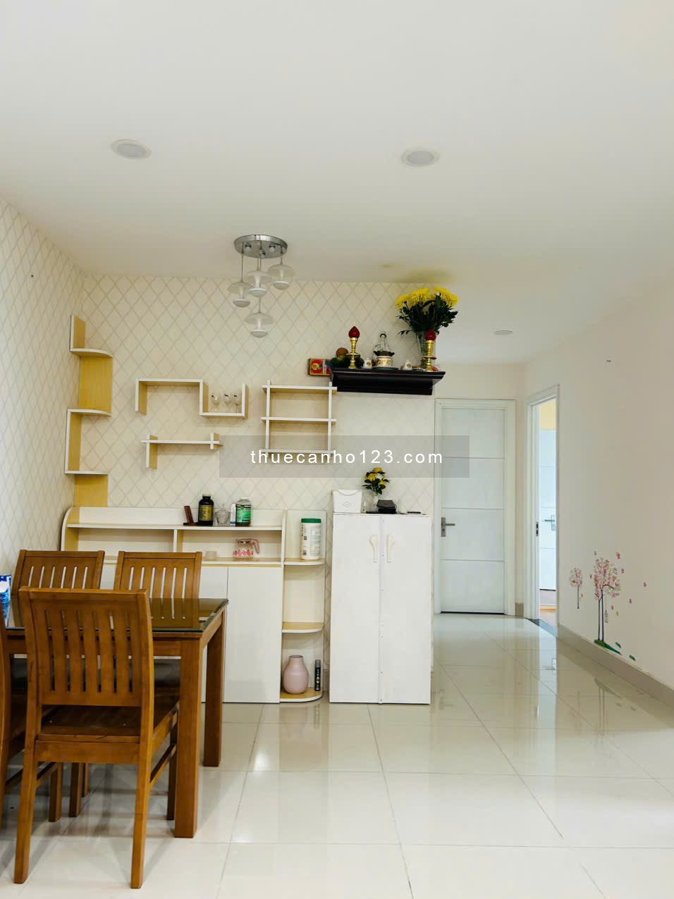 Cho thuê căn hộ Him Lam Riverside Quận 7, 2pn, đủ nội thất, 12.5 triệu, LH: 0917 492 608