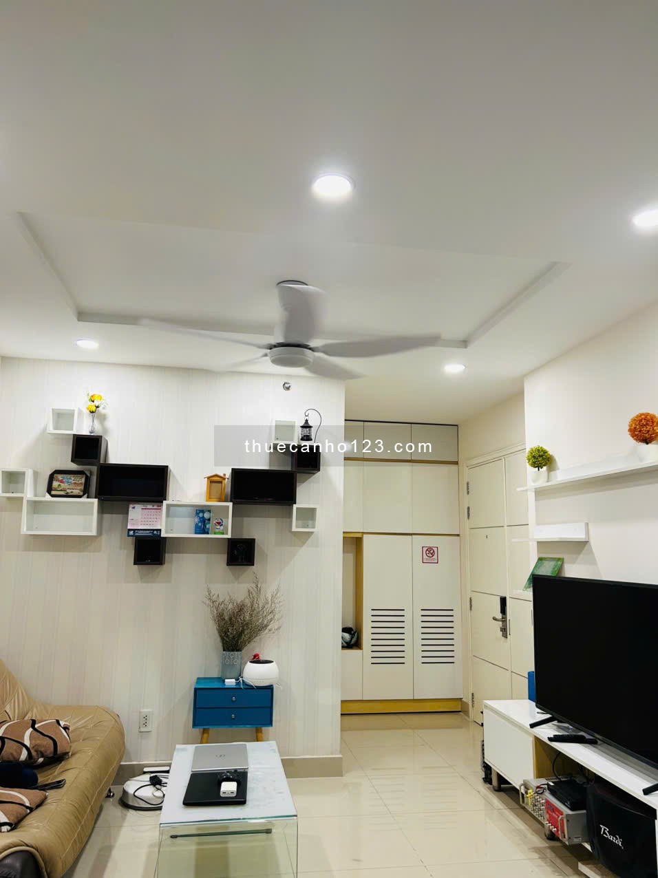 Cho thuê căn hộ Him Lam Riverside Quận 7, 2pn, đủ nội thất, 12.5 triệu, LH: 0917 492 608