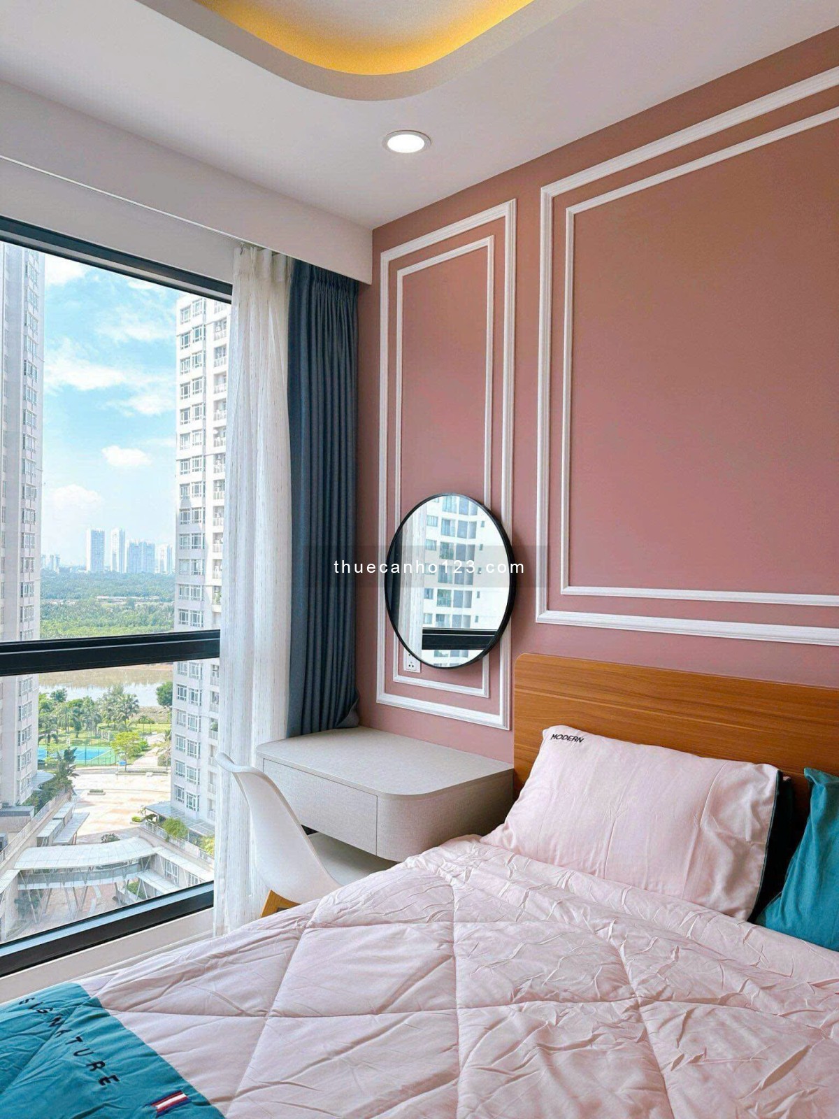 Cần cho thuê căn hộ cao cấp The Antonia, PMH Q7, 2PN 2WC, nhà đẹp, giá 22tr/t LH: 0911 839 618 Em Hà