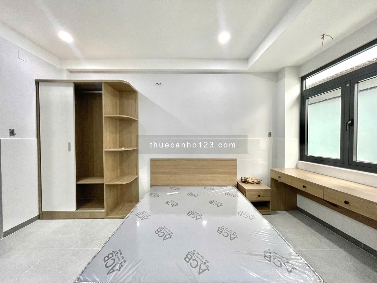 CH Studio bancol - Full nội thất, máy giặt riêng, nhà mới - Nguyễn Gia Trí, ĐH Hutech, Ngoại Thương