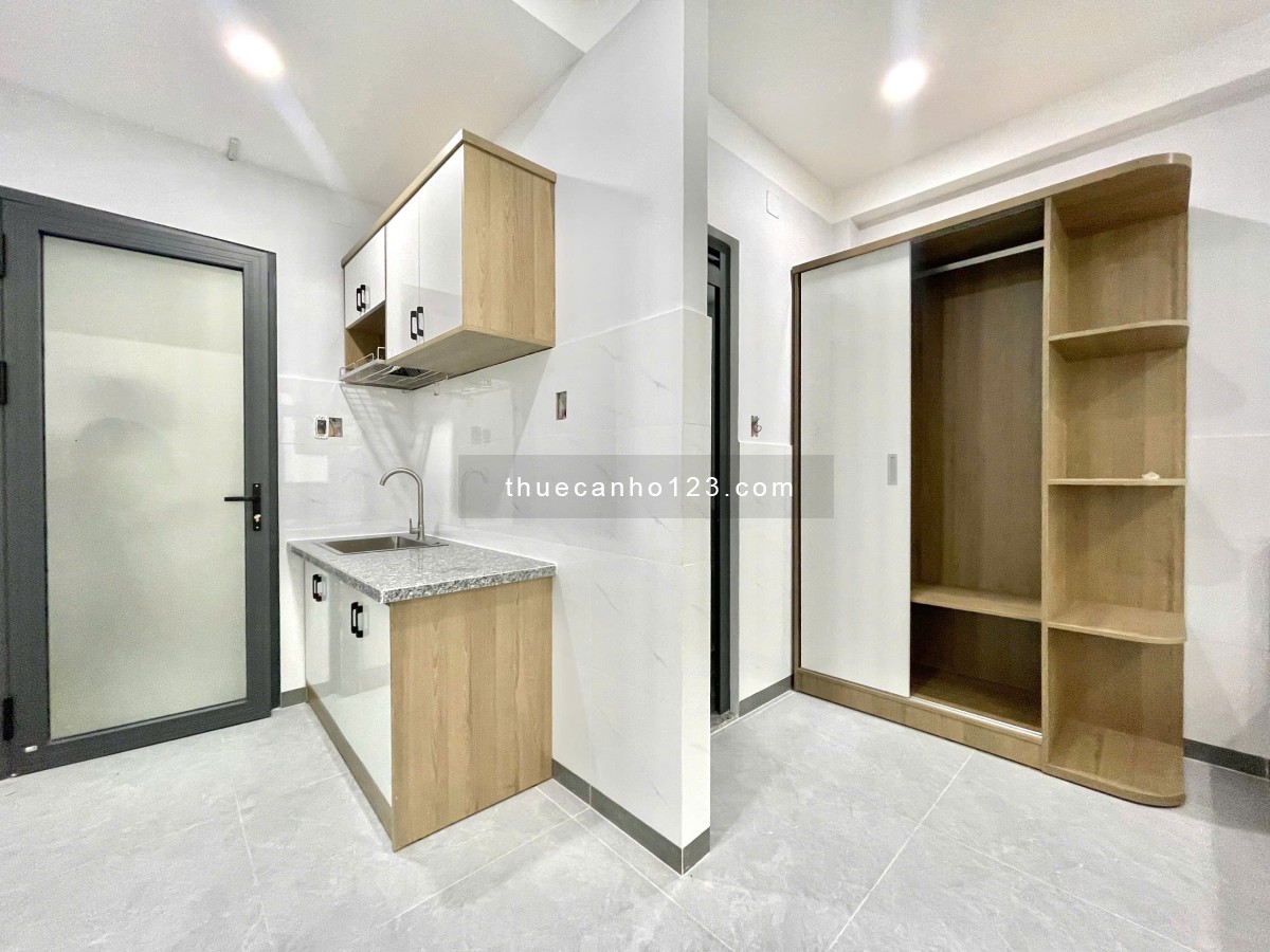 CH Studio bancol - Full nội thất, máy giặt riêng, nhà mới - Nguyễn Gia Trí, ĐH Hutech, Ngoại Thương