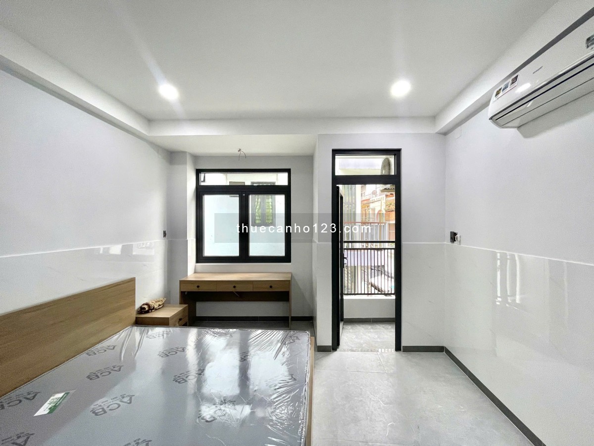 CH Studio bancol - Full nội thất, máy giặt riêng, nhà mới - Nguyễn Gia Trí, ĐH Hutech, Ngoại Thương
