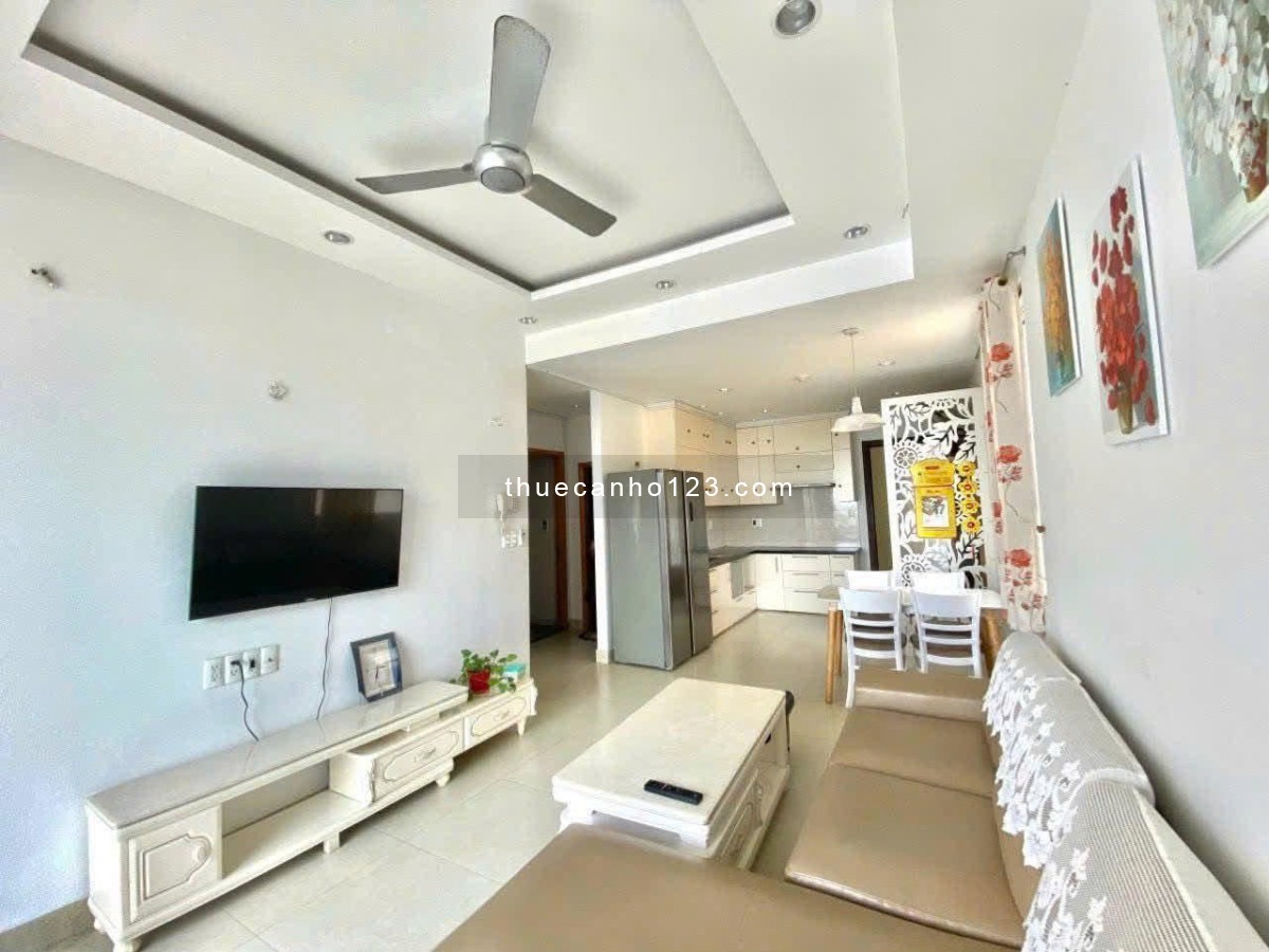 Chung cư Melody, 869 Âu cơ, P14, Tân Phú: 75m2, 2p ngủ, Nội thất, 12tr/th