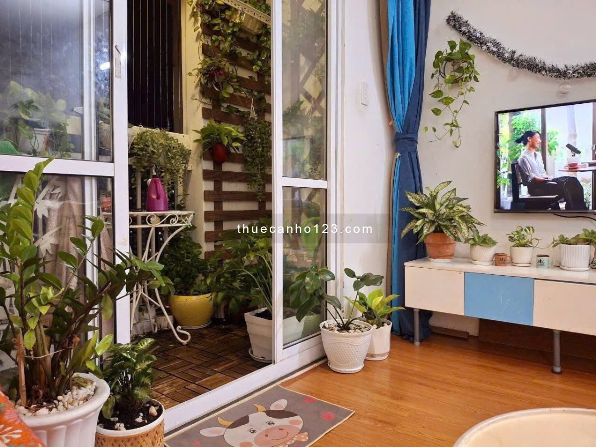 Chung cư Phúc Yên, Phan Huy Ích, P15, TB, 77m2, 2Pn, 2WC, 9tr/tháng.