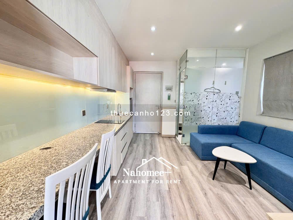 Căn hộ 1PN Bancol - Nội thất full từ A-Z, thang máy, dọn phòng | Nguyễn Cửu Vân, gần ĐH UEF, HIU