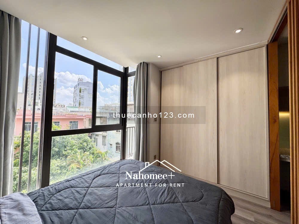 Căn hộ 1PN Bancol - Nội thất full từ A-Z, thang máy, dọn phòng | Nguyễn Cửu Vân, gần ĐH UEF, HIU