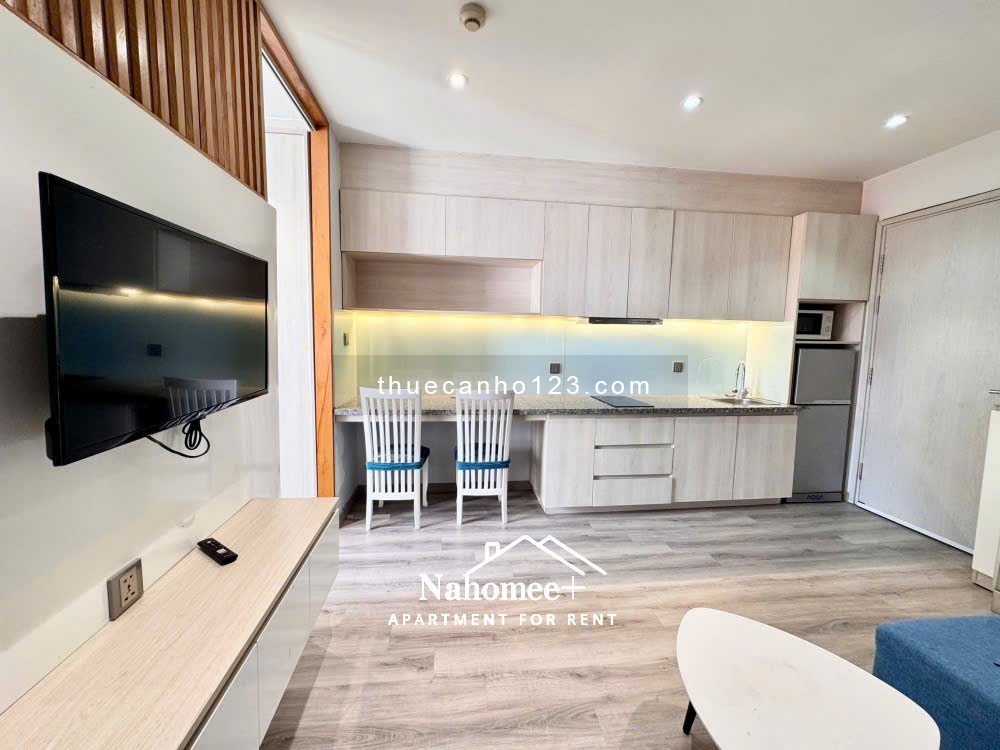 Căn hộ 1PN Bancol - Nội thất full từ A-Z, thang máy, dọn phòng | Nguyễn Cửu Vân, gần ĐH UEF, HIU