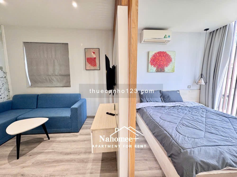 Căn hộ 1PN Bancol - Nội thất full từ A-Z, thang máy, dọn phòng | Nguyễn Cửu Vân, gần ĐH UEF, HIU