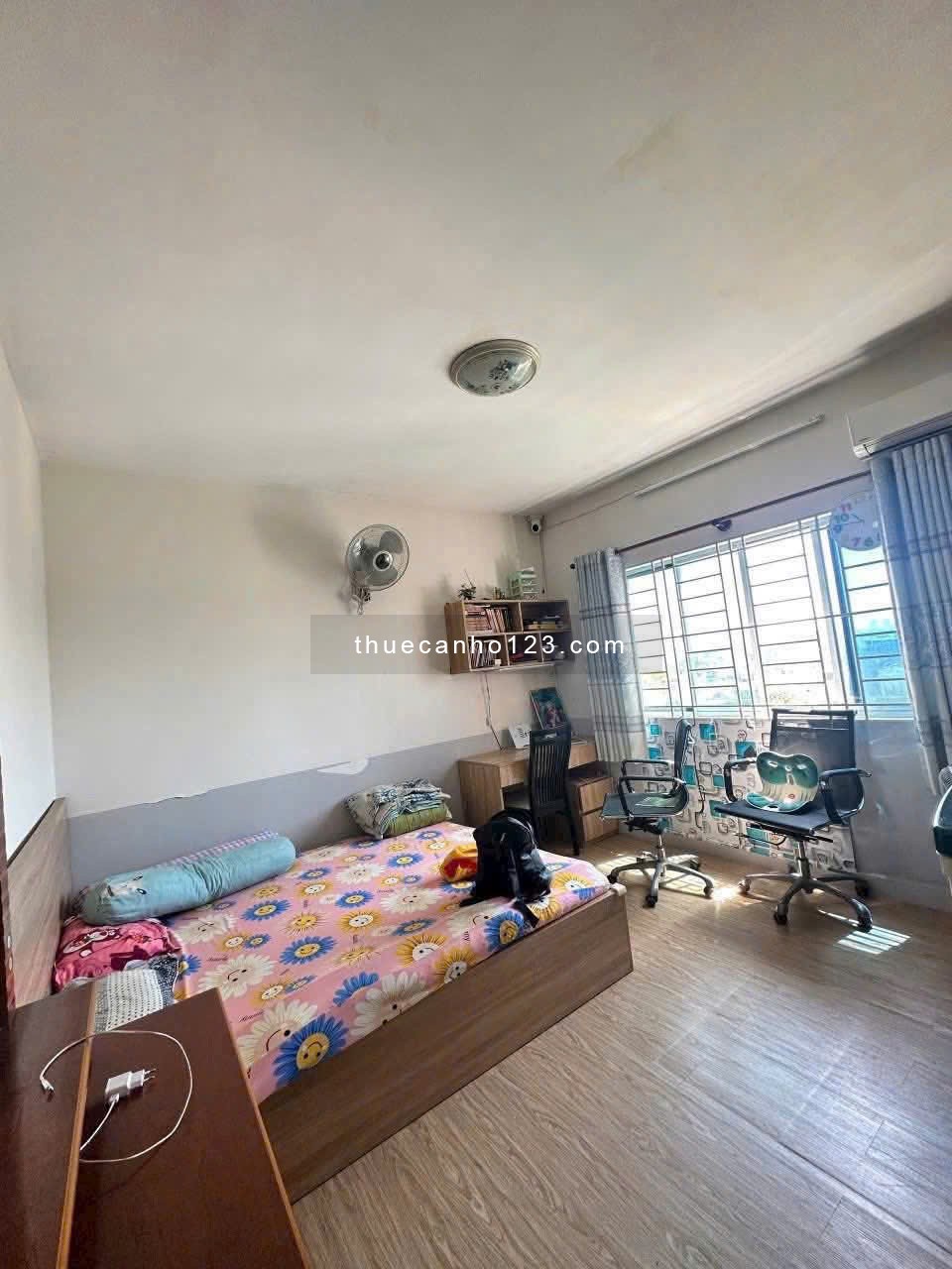 Chung cư 312 Lạc Long Quân, P5, Q11: 67m2, 2p ngủ, full nt, 9tr/tháng