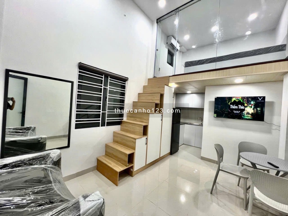 Căn Hộ Duplex 1 Phòng Ngủ Mới, Full Nội Thất, Thoáng Mát, Decor Xinh. Ngay Nguyễn Hữu Cảnh - Quận 1