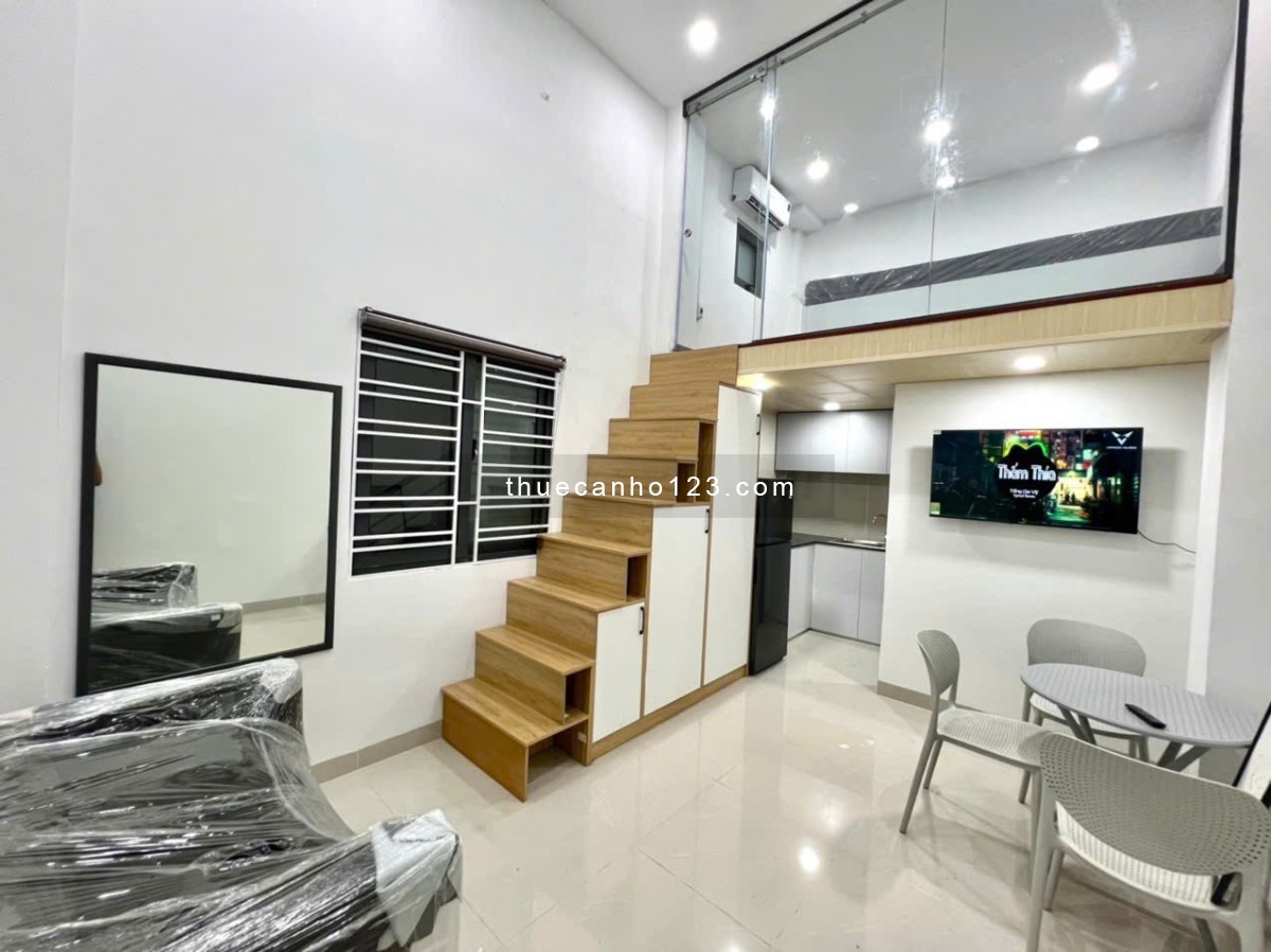 Căn Hộ Duplex 1 Phòng Ngủ Mới, Full Nội Thất, Thoáng Mát, Decor Xinh. Ngay Nguyễn Hữu Cảnh - Quận 1