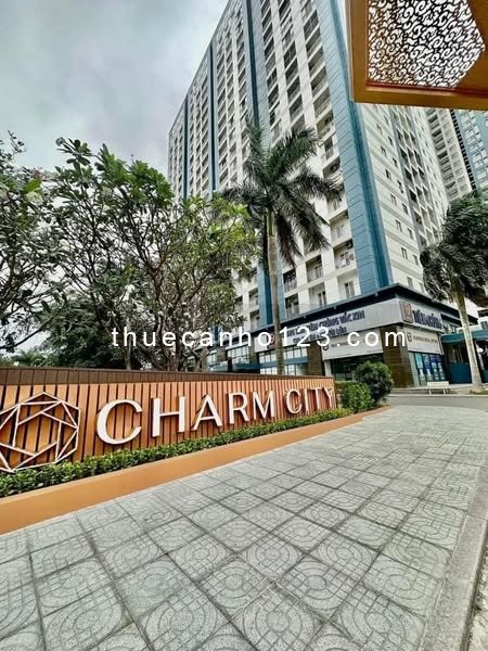Cần cho thuê Charm City căn hộ 1PN full nội thất đẹp – giá 6tr5/tháng