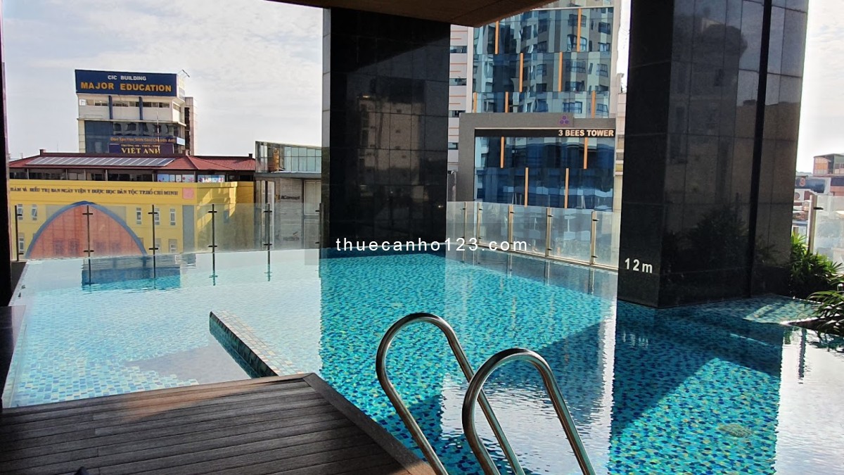 Cho thuê căn hộ Kingston Residence Phú Nhuận: 60m2, 2pn, 1wc, Nội thất đầy đủ, giá 16tr/th, nhà đẹp