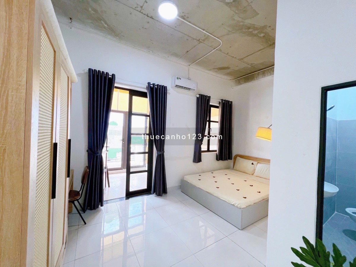 Căn Hộ 1PN – Ban Công – Full Nội Thất – Máy Giặt Riêng – Nguyễn Văn Lượng