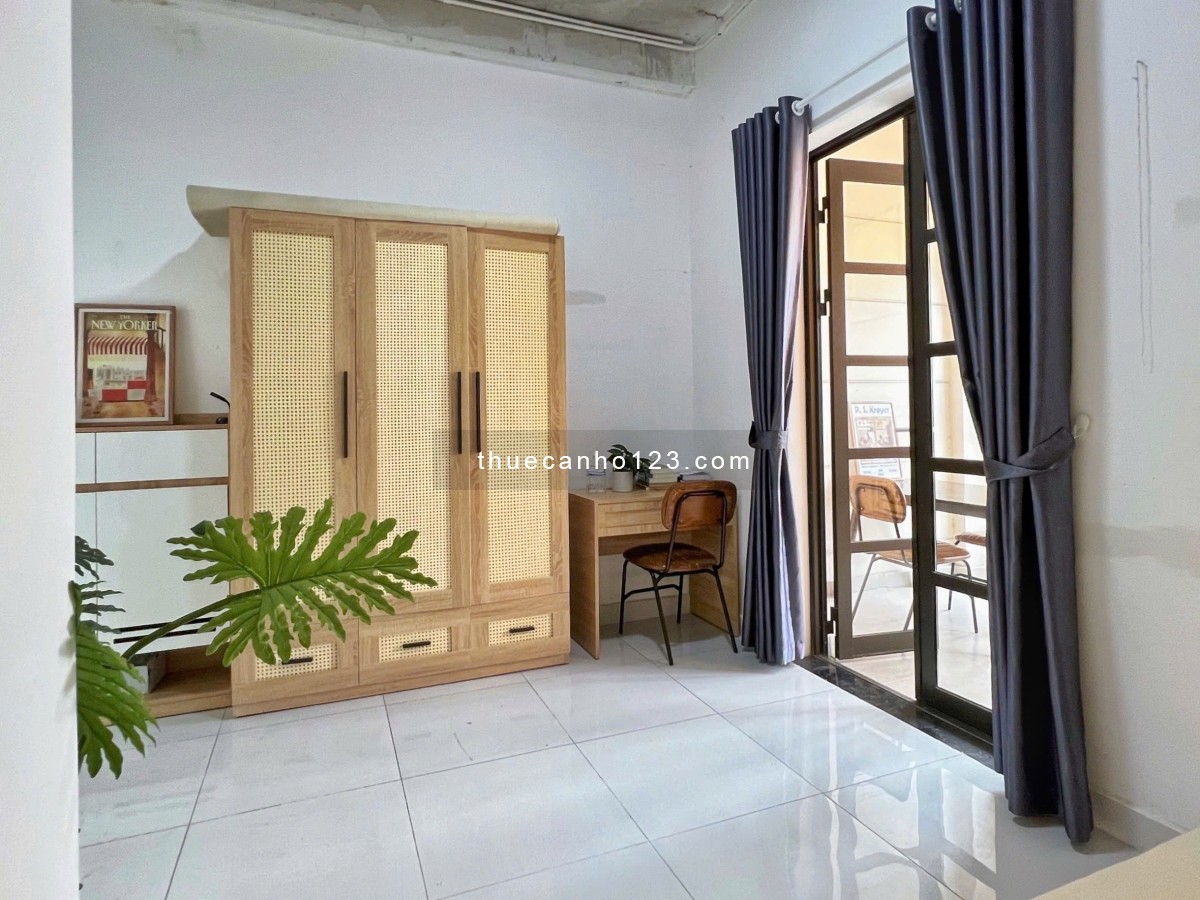 Căn Hộ 1PN – Ban Công – Full Nội Thất – Máy Giặt Riêng – Nguyễn Văn Lượng