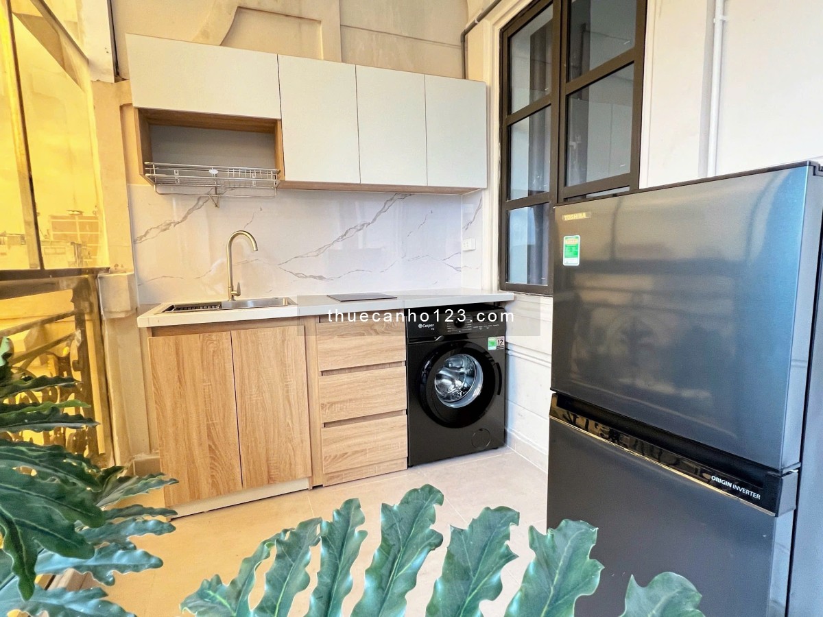 Căn Hộ 1PN – Ban Công – Full Nội Thất – Máy Giặt Riêng – Nguyễn Văn Lượng