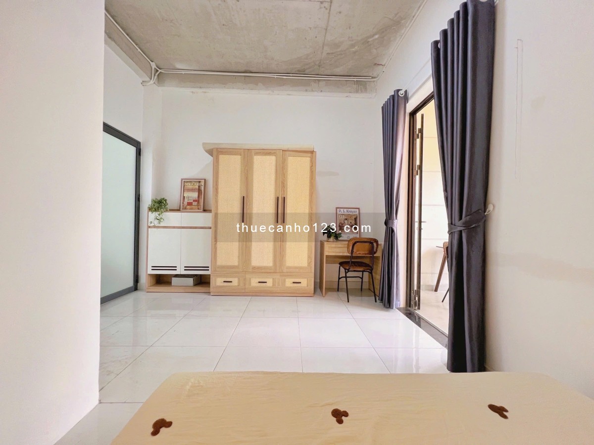 Căn Hộ 1PN – Ban Công – Full Nội Thất – Máy Giặt Riêng – Nguyễn Văn Lượng