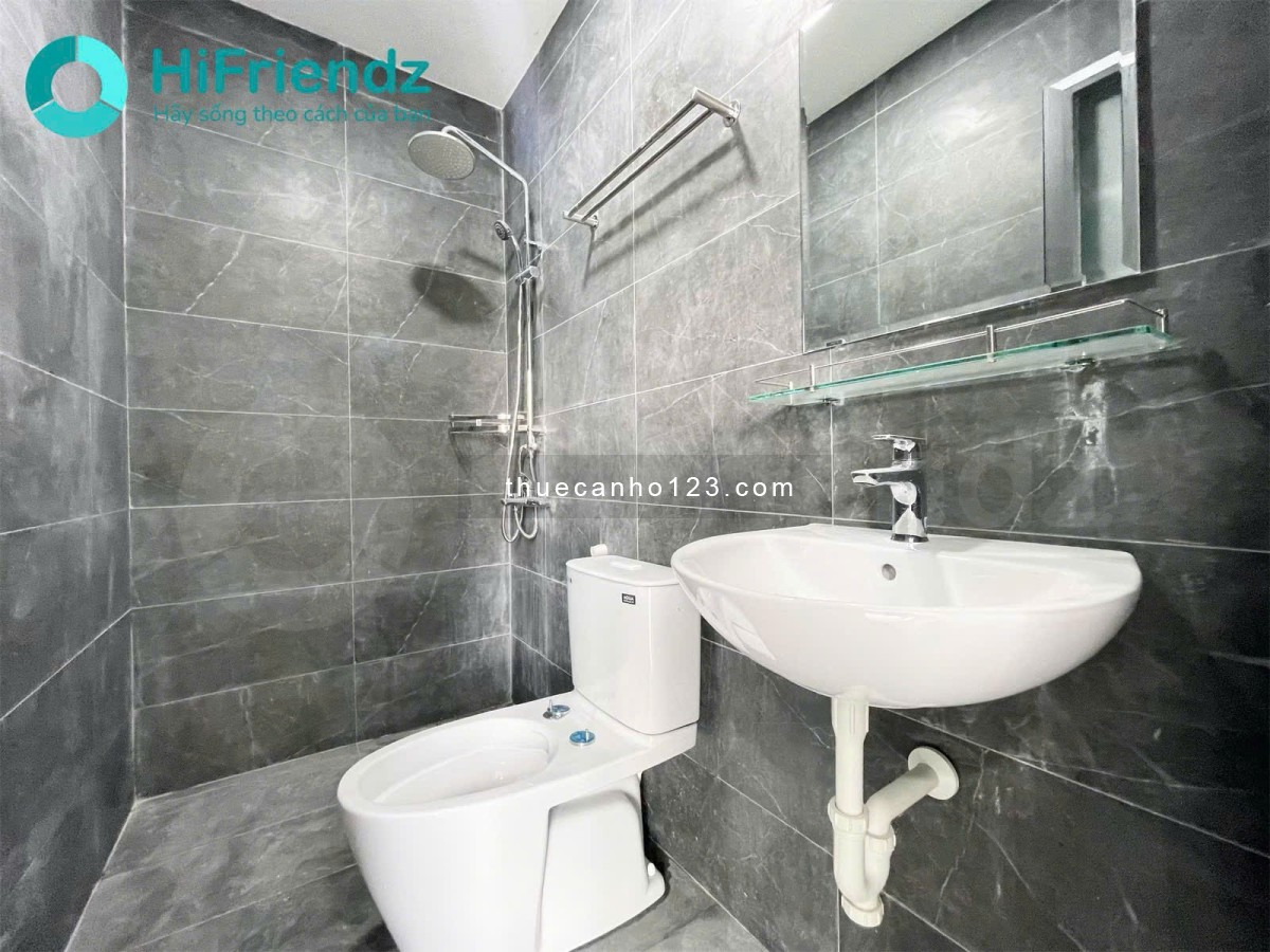 Studio bancol - Nhà mới, full tiện nghi - Khu Nguyễn Gia Trí, gần ĐH Hutech, Ngoại Thương, UEF