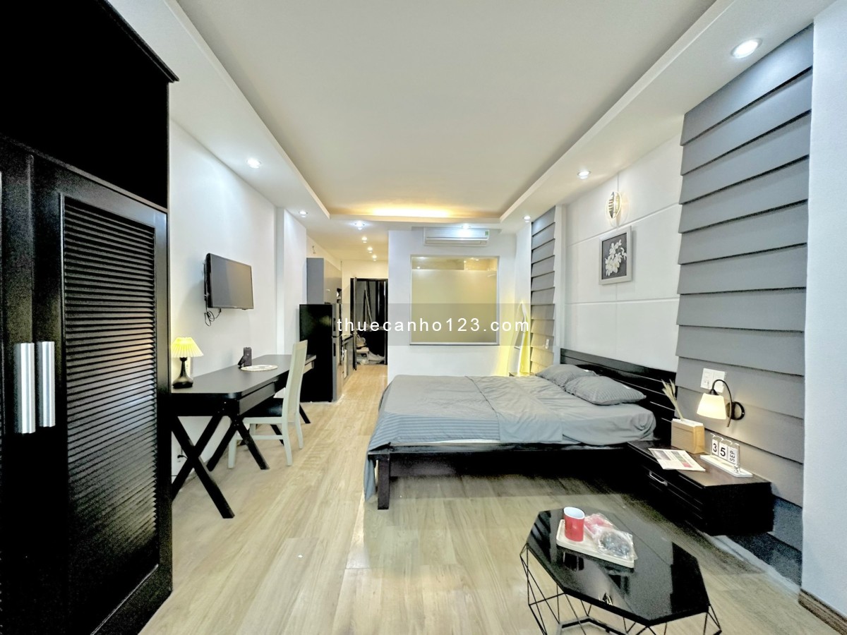 Phòng xinh view Landmark - Bancol, full nội thất, decor siêu sang - Gần Ngã Tư Hàng Xanh, ĐH Hutech
