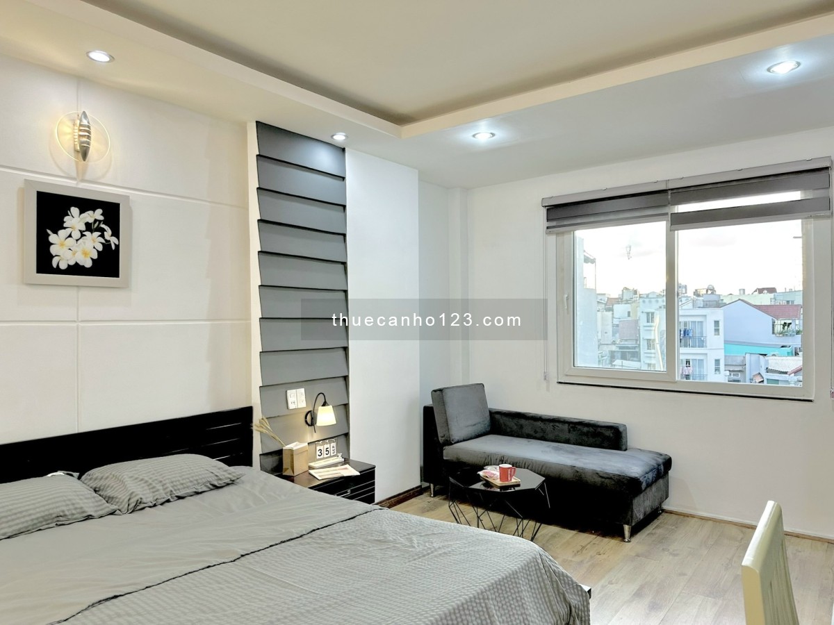 Phòng xinh view Landmark - Bancol, full nội thất, decor siêu sang - Gần Ngã Tư Hàng Xanh, ĐH Hutech
