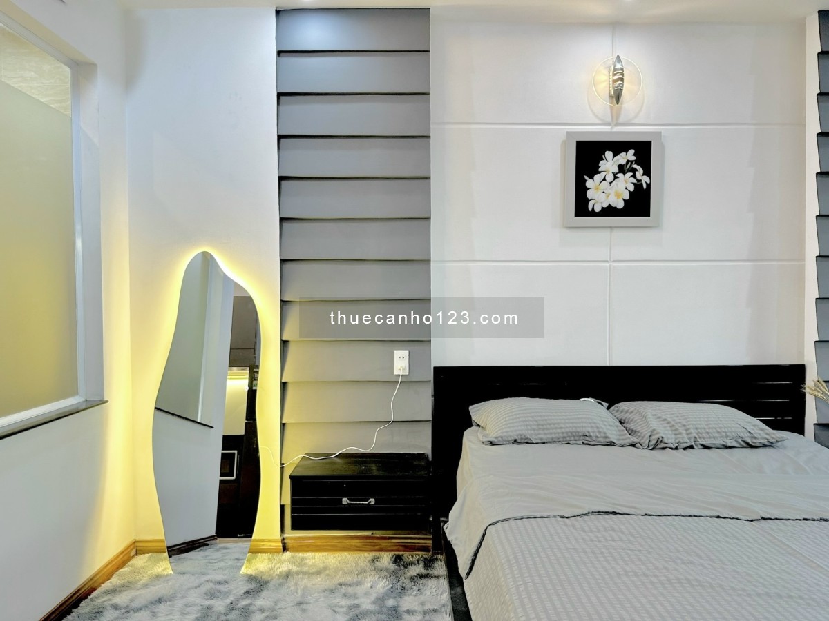 Phòng xinh view Landmark - Bancol, full nội thất, decor siêu sang - Gần Ngã Tư Hàng Xanh, ĐH Hutech