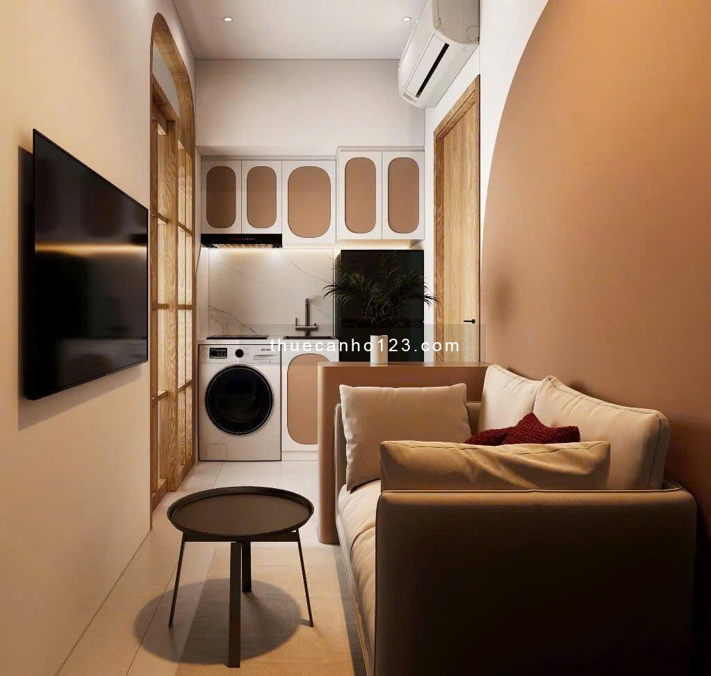 Khai Trương Căn Hộ Mới 100% dạng 1PN, Balcony View Sông, Full NT, Máy Giặt Riêng gần Cầu SG