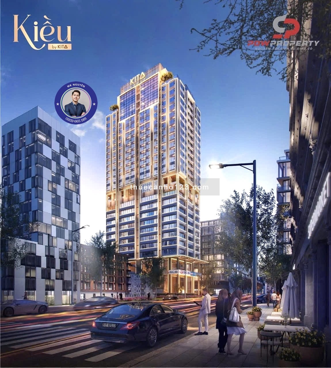 Cho thuê căn hộ Kiều by Kita - Quận 5