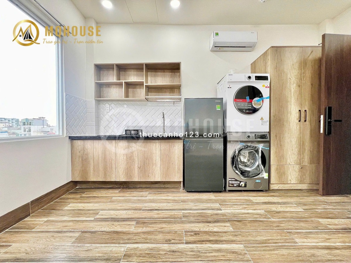 Nhà mới city view - Nội thất hiện đại, máy giặt sấy riêng - Gần Ngã 4 Hàng Xanh, UEF, Ngoại Thương