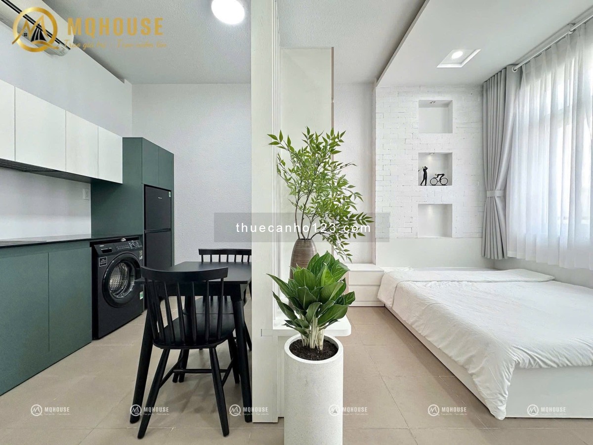 Cho thuê căn hộ đầy đủ nội thất siêu thoáng đường Dương Bá Trạc Quận 8 tiện qua trung tâm quận 1