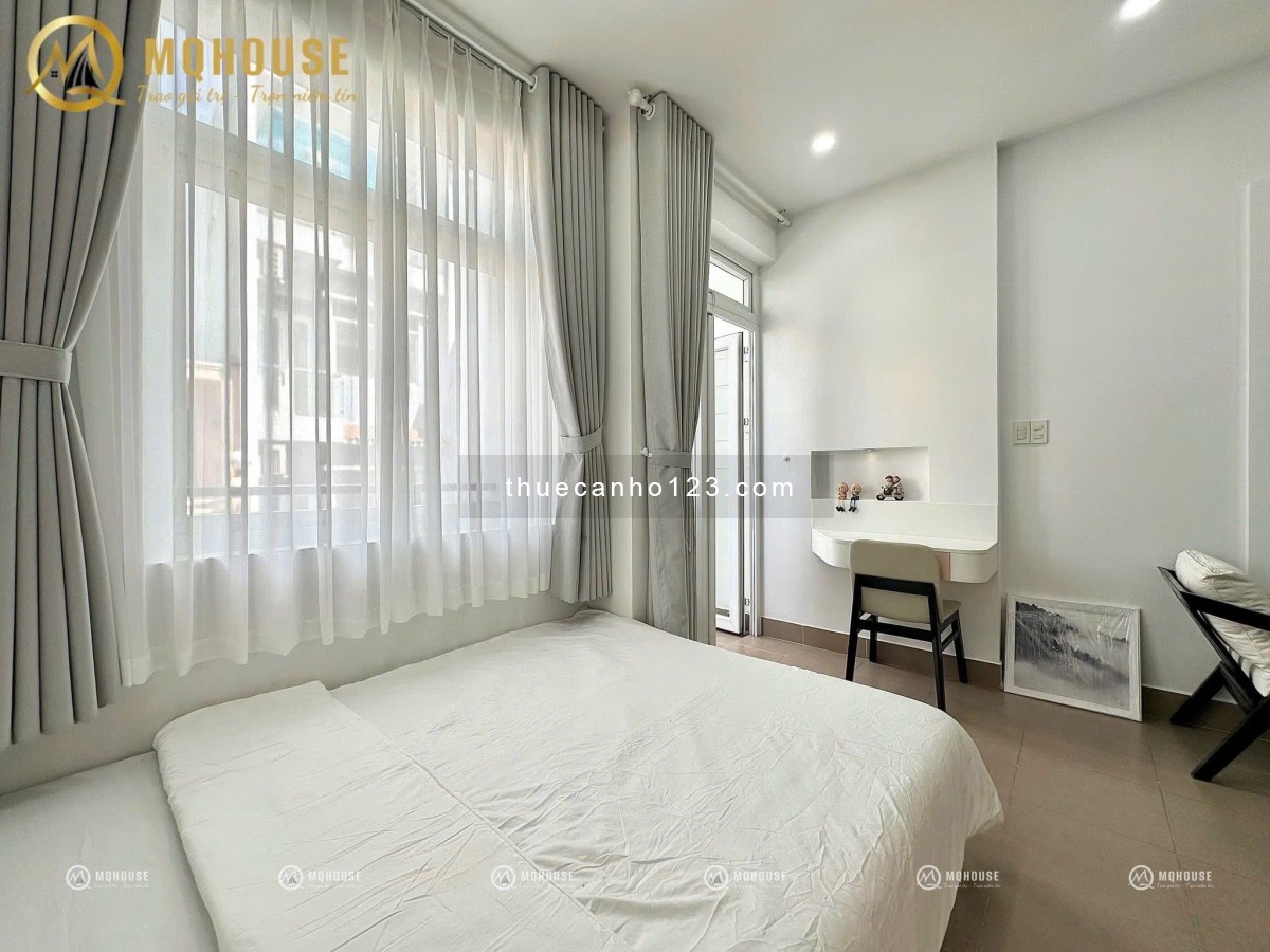 Cho thuê căn hộ đầy đủ nội thất siêu thoáng đường Dương Bá Trạc Quận 8 tiện qua trung tâm quận 1