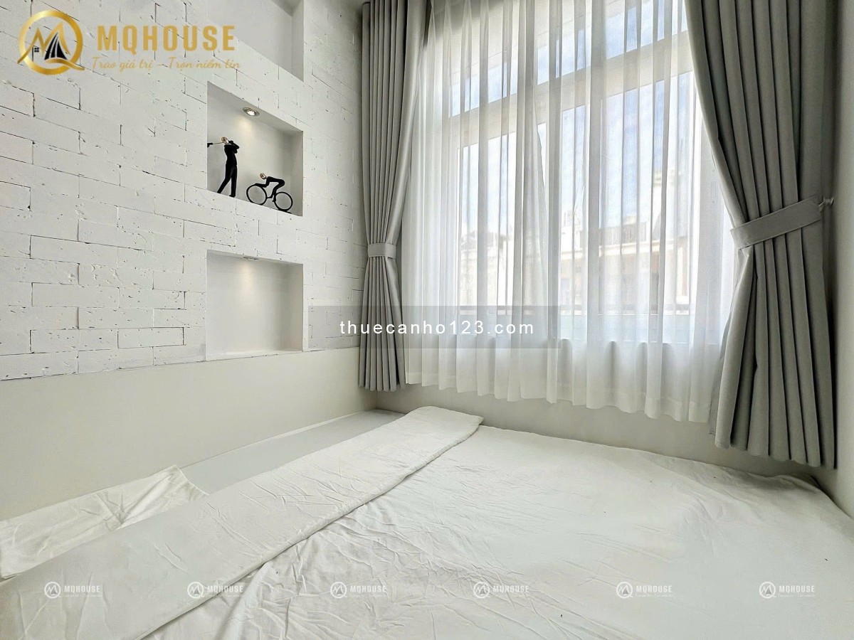Cho thuê căn hộ đầy đủ nội thất siêu thoáng đường Dương Bá Trạc Quận 8 tiện qua trung tâm quận 1