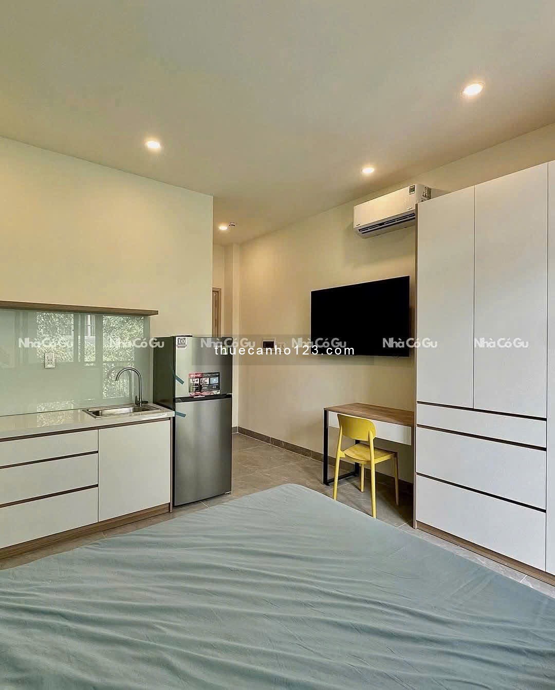 Căn Hộ Studio Ban Công Gần Sân Bay Tân Sơn Nhất Ga T3 Đường Hồng Hà