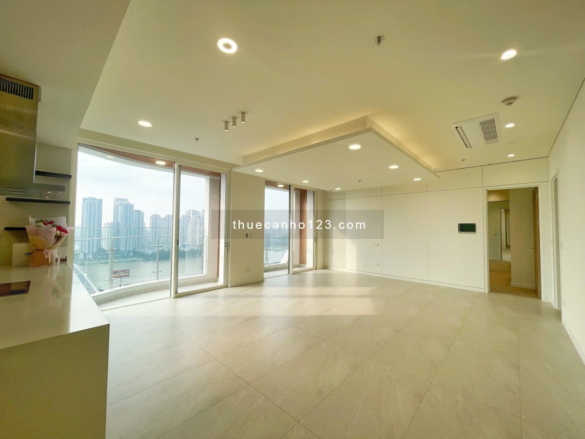 Cho thuê Zeit River Thủ Thiêm | 4PN View sông – Giá thuê 125 triệu/tháng