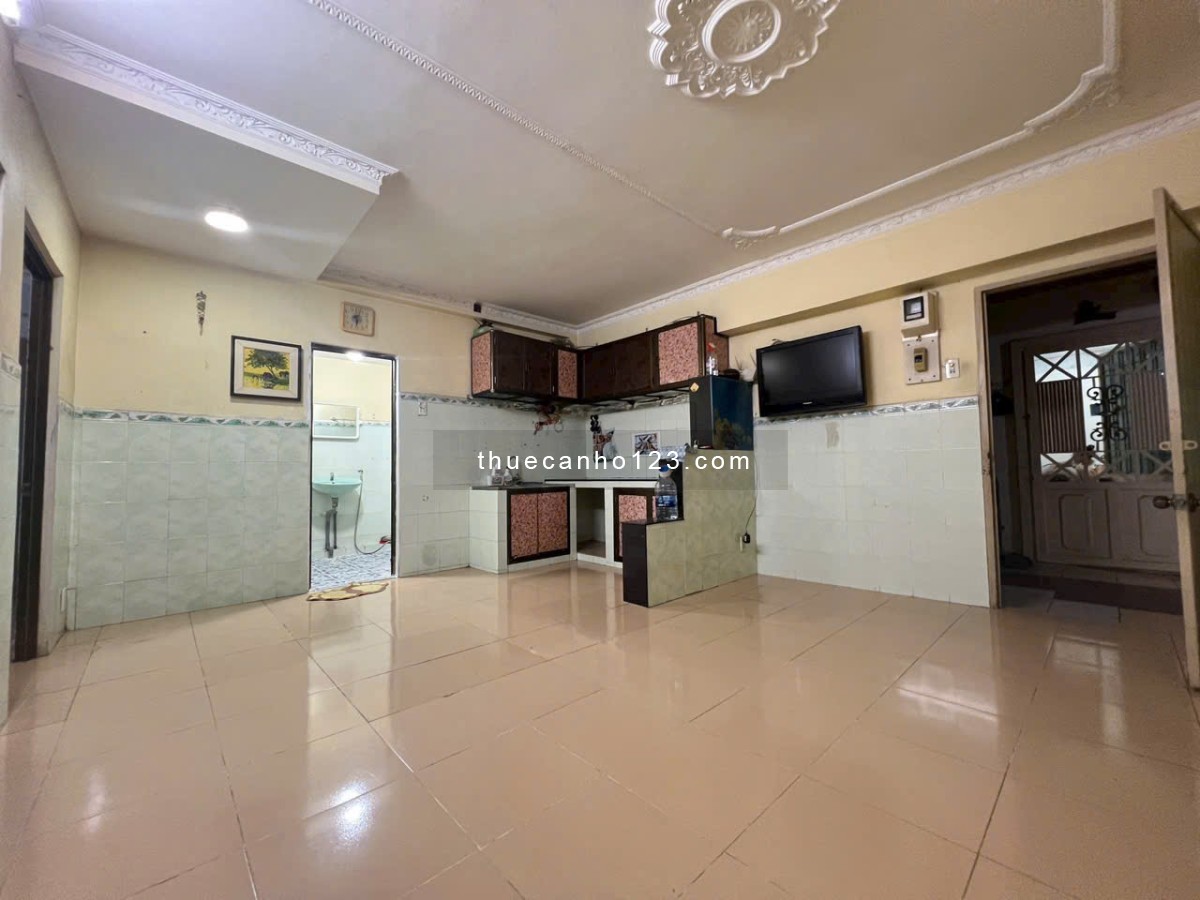 Chung cư B2 Trường Sa, P17, Bình Thạnh: 40m2, 1p ngủ, NT, 7,5tr