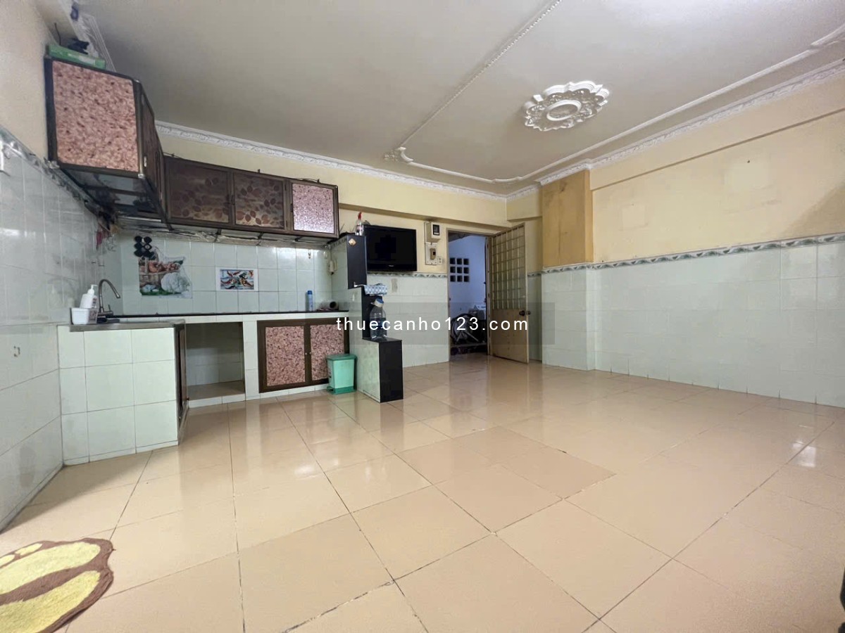 Chung cư B2 Trường Sa, P17, Bình Thạnh: 40m2, 1p ngủ, NT, 7,5tr