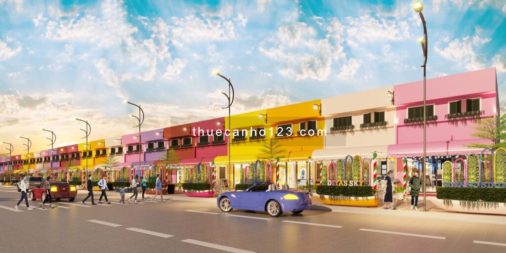 Cho thuê shophouse Burano đối diện Vincom Thuận An