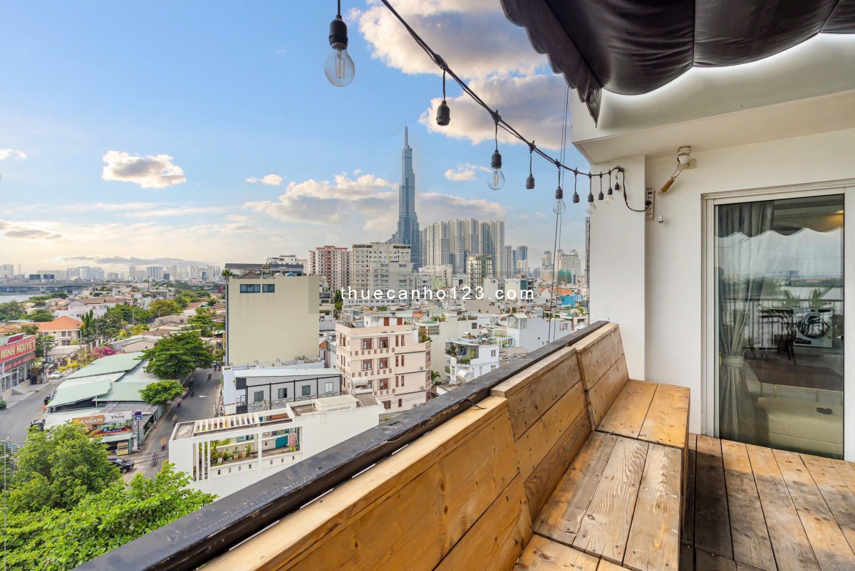 Trống Lại Căn Hộ PentHouse 1 Phòng Ngủ Có Gu Cực Đẹp Ngay Mặt Tiền Đường Ung Văn Khiêm