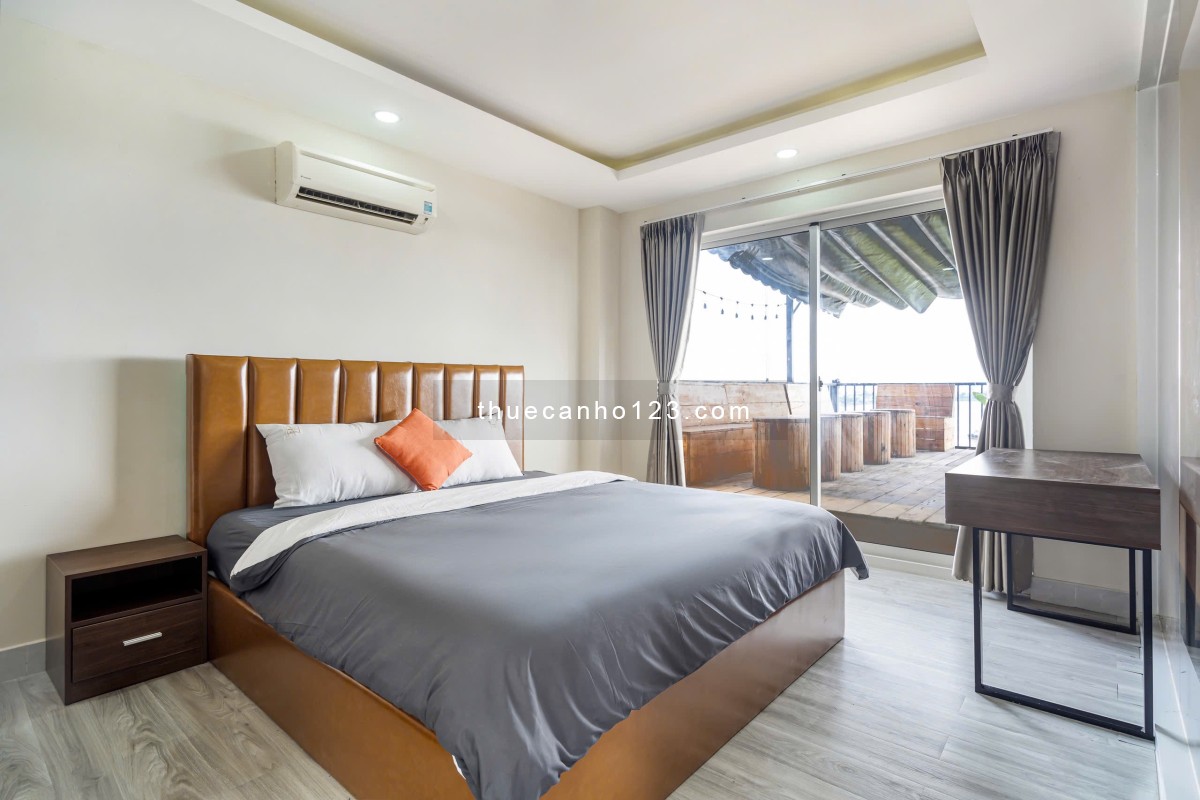 Trống Lại Căn Hộ PentHouse 1 Phòng Ngủ Có Gu Cực Đẹp Ngay Mặt Tiền Đường Ung Văn Khiêm