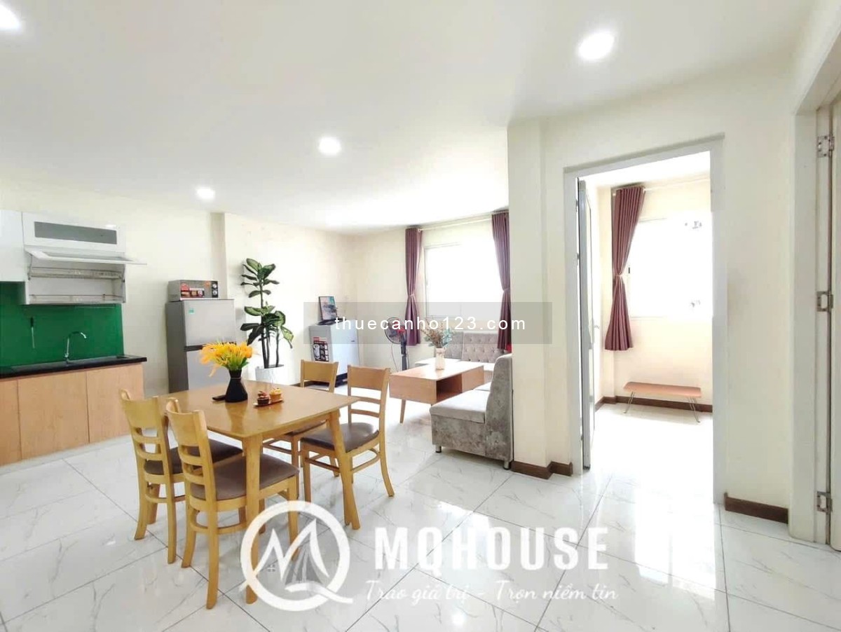 Căn hộ 2PN 80m2 Full Nội Thất cao cấp - Máy giặt riêng tại Tân Hương - Vườn Lài