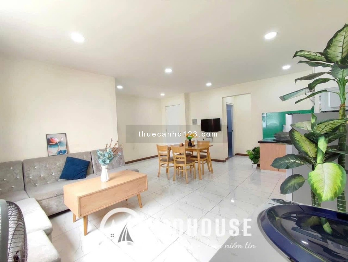 Căn hộ 2PN 80m2 Full Nội Thất cao cấp - Máy giặt riêng tại Tân Hương - Vườn Lài