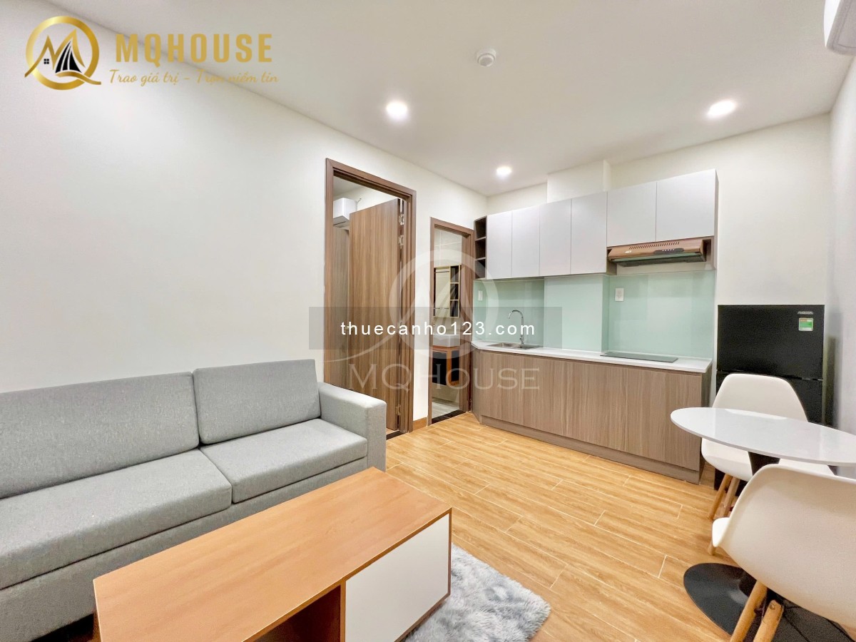 Căn hộ 1 phòng ngủ “Xịn đẹp” – Tách bếp, Full tiện nghi – Cửu Long, P.2 Tân Bình