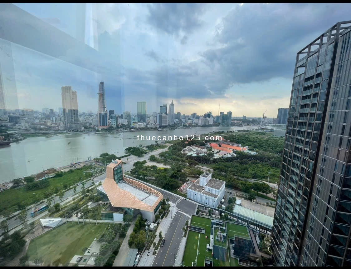 Cho thuê căn hộ 3PN – Tilia Tower | View Pháo Hoa & Sông Sài Gòn