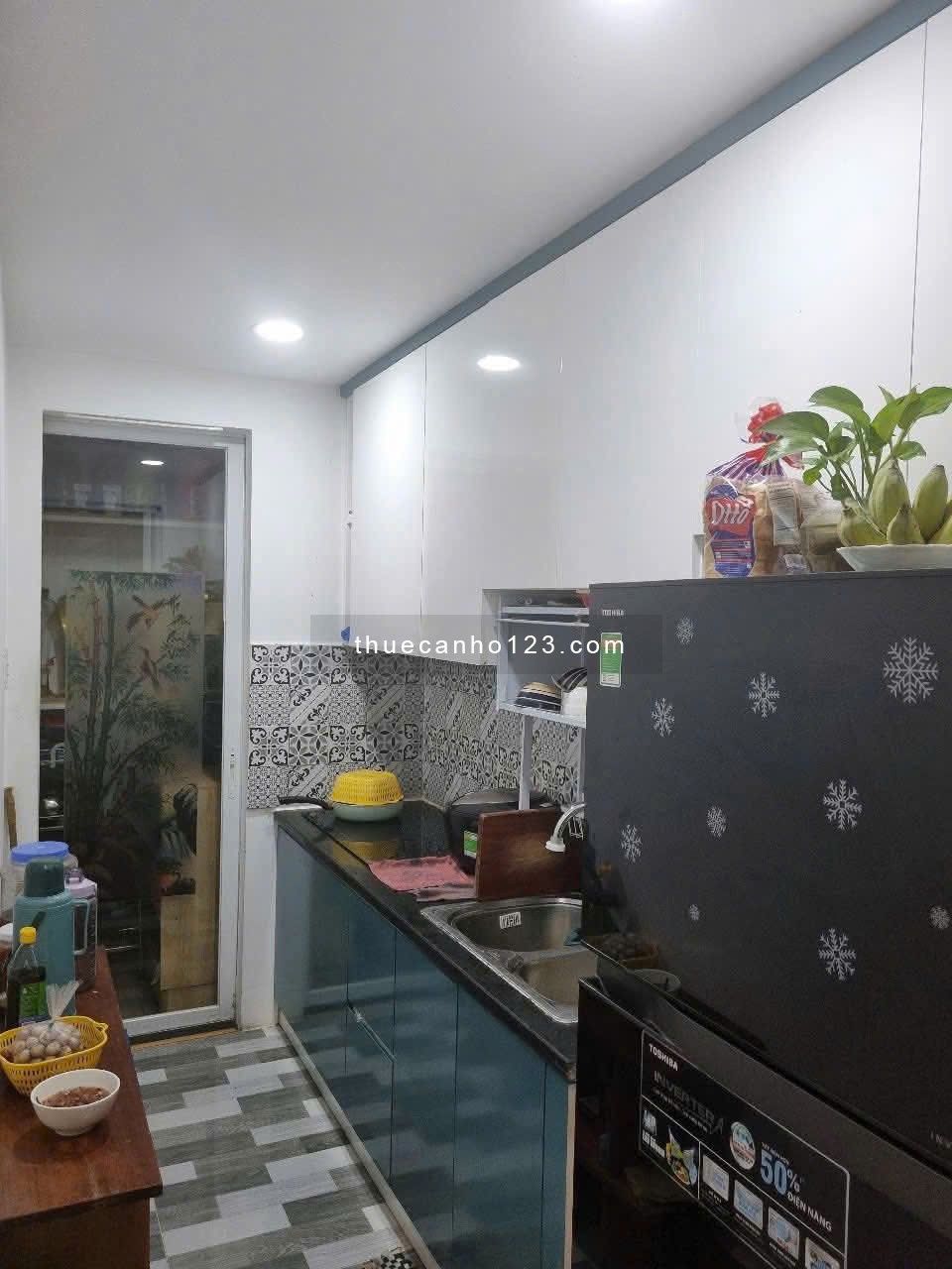 Chung cư Topaz Home, Phan Văn Hớn, Q12: 2p ngủ, full nội thất, 2wc, 7tr